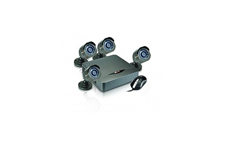 Nexxt Xpy 4004-HD – Standalone DVR – 4 Video canales – en red– HD Kit w/ 4 Cam TVI